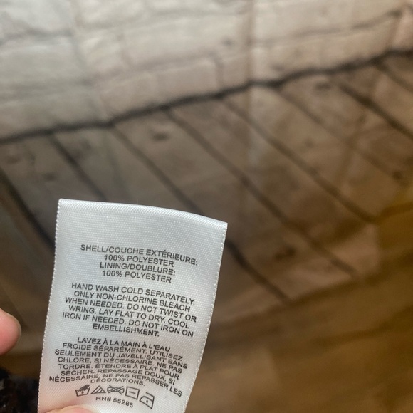 Express black and silver sequin dress. size small - Picture 7 of 7